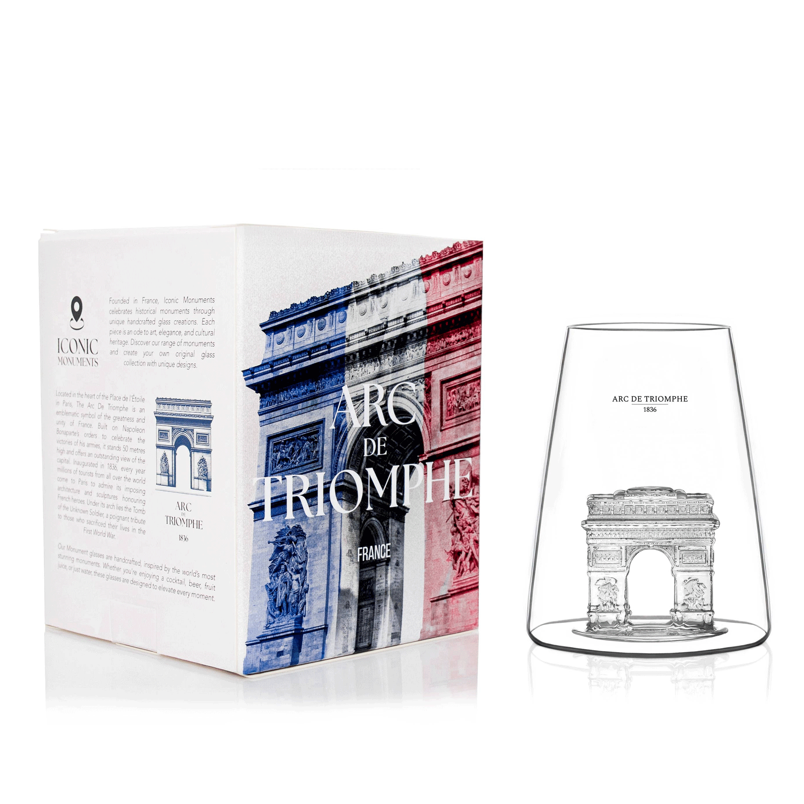 Szklanka - Verre Design - Łuk Triumfalny