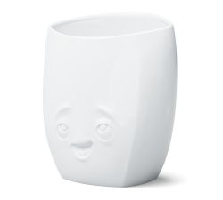 Wazon porcelanowy - Delighted in white 22 cm