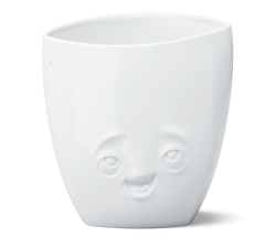 Wazon porcelanowy - Delighted in white 22 cm