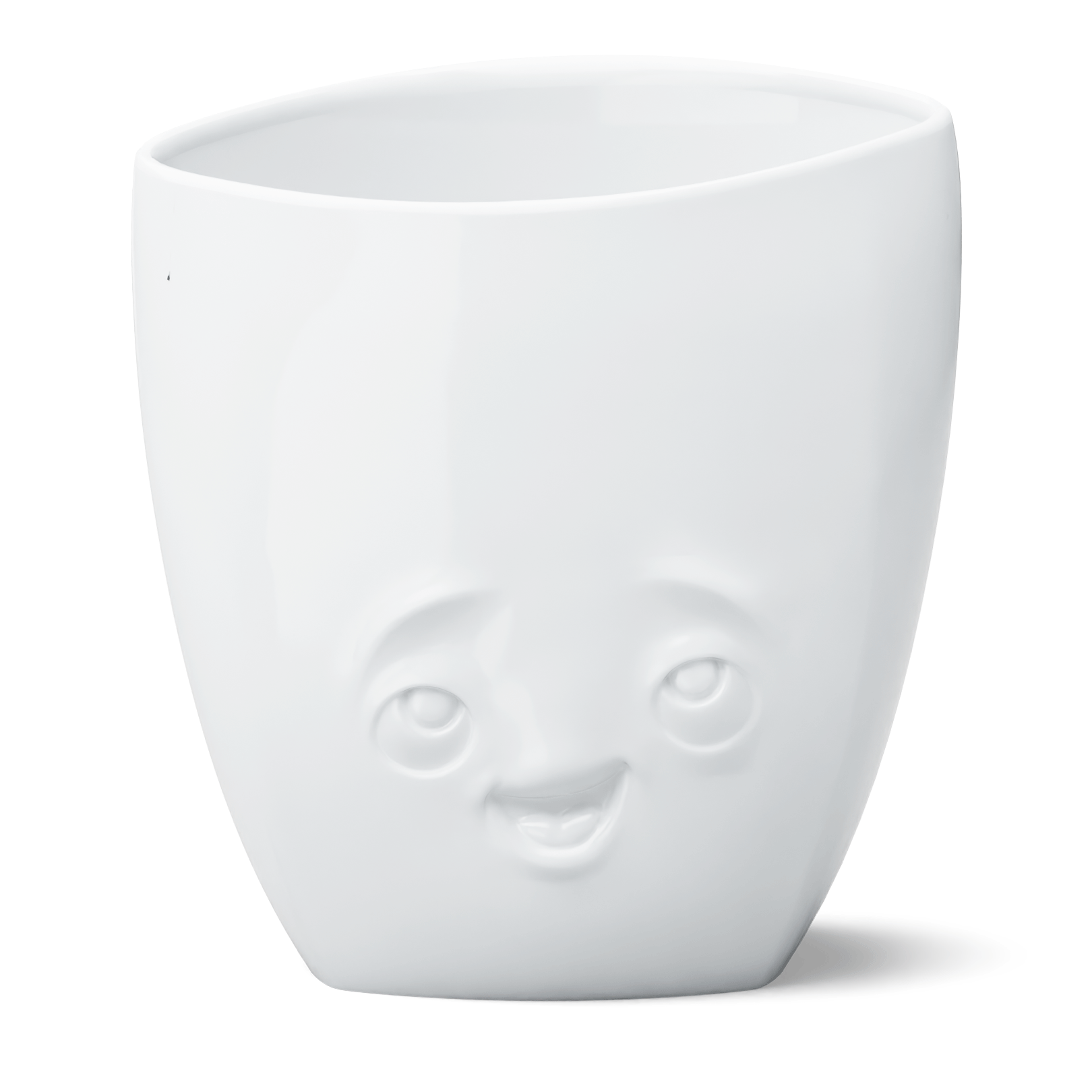 Wazon porcelanowy - Delighted in white 22 cm