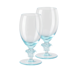 Zestaw 2 kieliszków do wina białego Versace Lumiere Teal