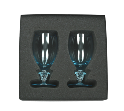 Zestaw 2 kieliszków do wina białego Versace Lumiere Teal