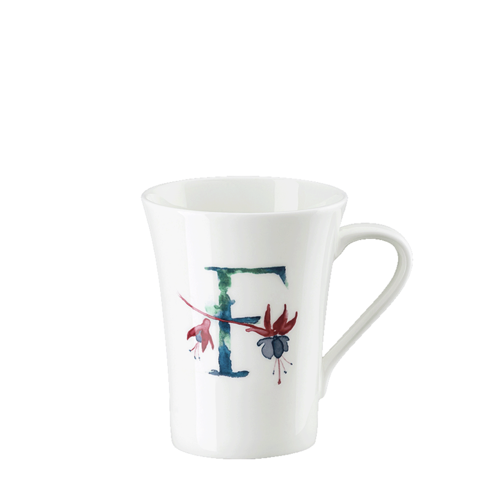 Kubek "F" - Flower Alphabet- Hutschenreuther
