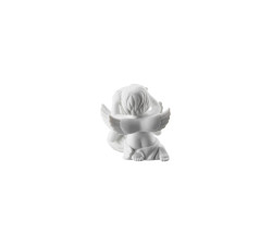 Para aniołów małych z kwiatami Rosenthal