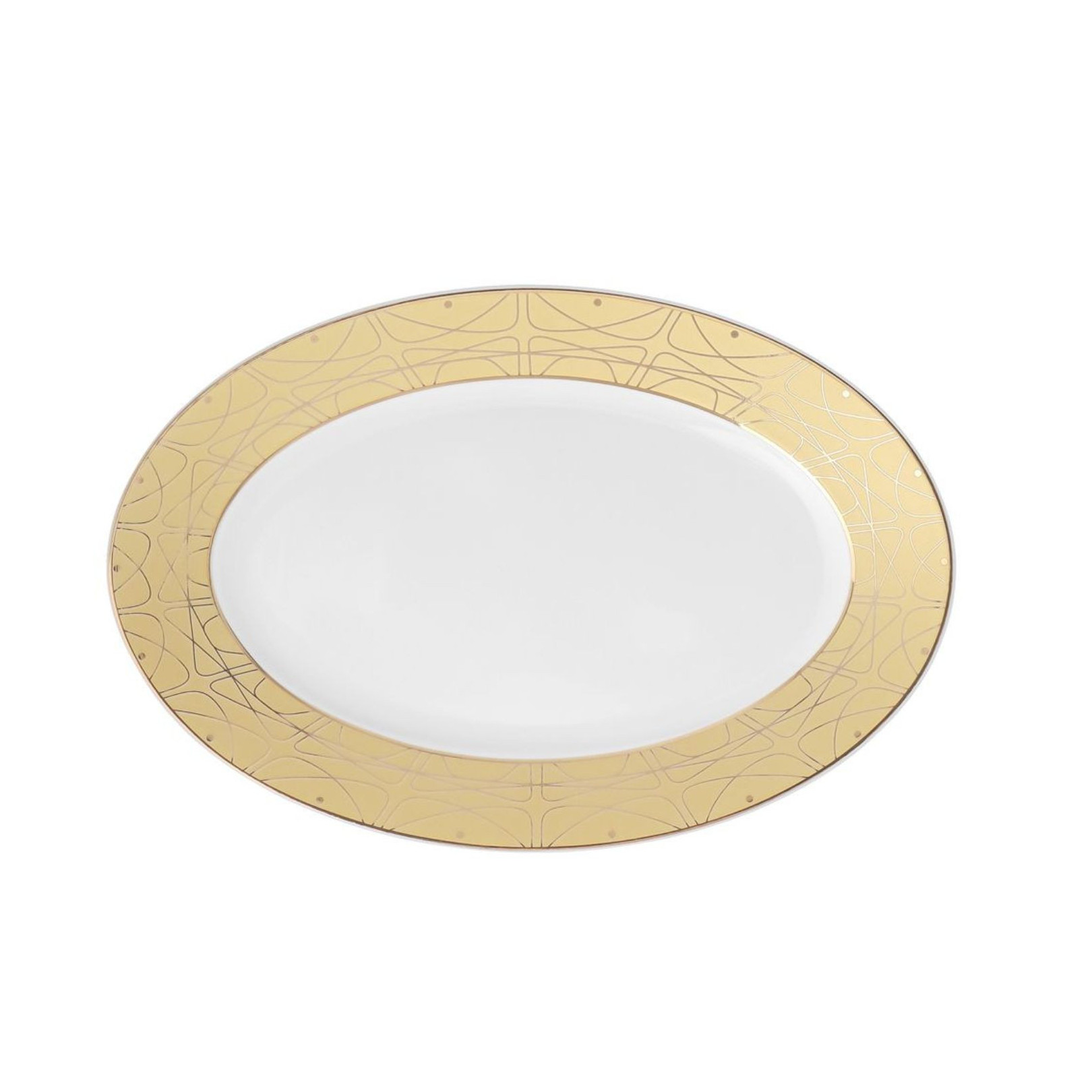 Półmisek rawier 23 cm Jenny Solaris H108 Gold