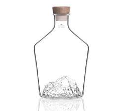 Karafka do whisky - Topographic - Mount Blanc