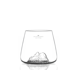 Zestaw 2 szklanek do whisky - Topographic - Grossglockner & Dachstein