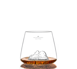 Zestaw 2 szklanek do whisky - Topographic - Grossglockner & Dachstein