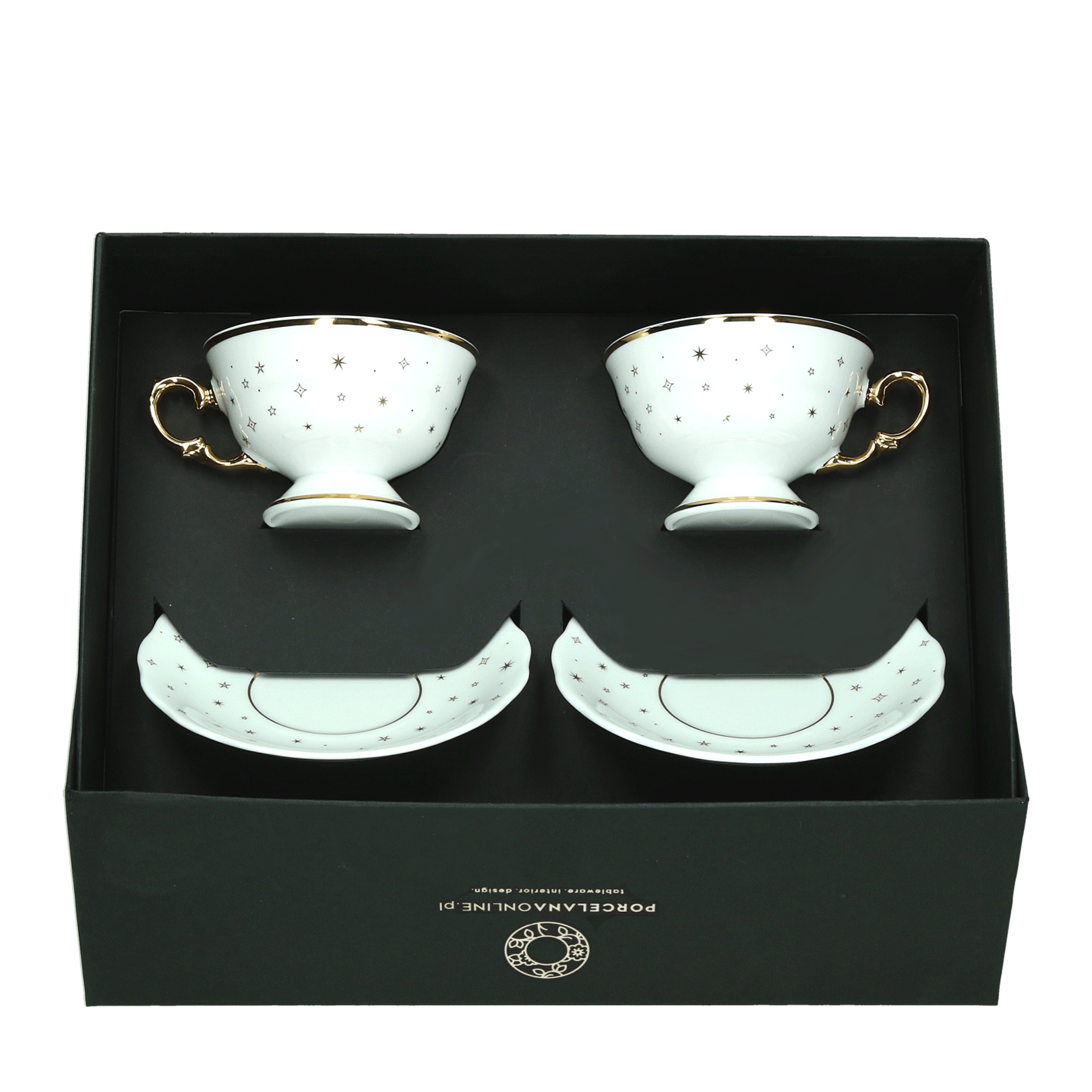 Zestaw filiżanek do herbaty Alaska Blask Świąt Ćmielów Zestaw filiżanek do herbaty Alaska Blask Świąt Ćmielów