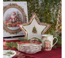 Zestaw 2 kubków świątecznych Christmas Tree Villa Italia