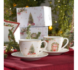 Zestaw-2-filiżanek-światecznych-porcelanowych-Christmas-Tree-Villa-Italia
