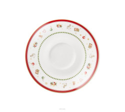 Zestaw 2 filiżanek świątecznych Santa Claus Villa Italia