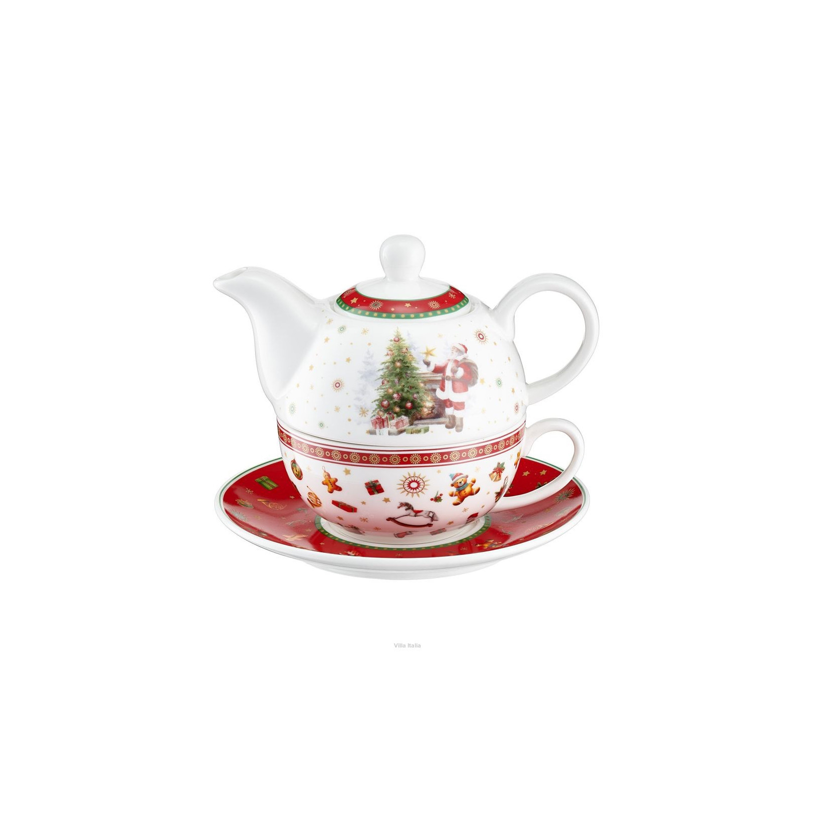 Zestaw do herbaty Santa Claus Villa Italia