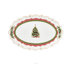 Półmisek-świąteczny-35,5-Christmas-Tree-Villa-Italia