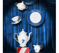 Dzbanek do herbaty Alaska Circus Blue Ćmielów