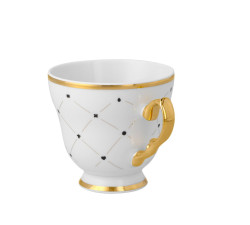 Filiżanka ze spodkiem do kawy Alaska Circus Black Ćmielów