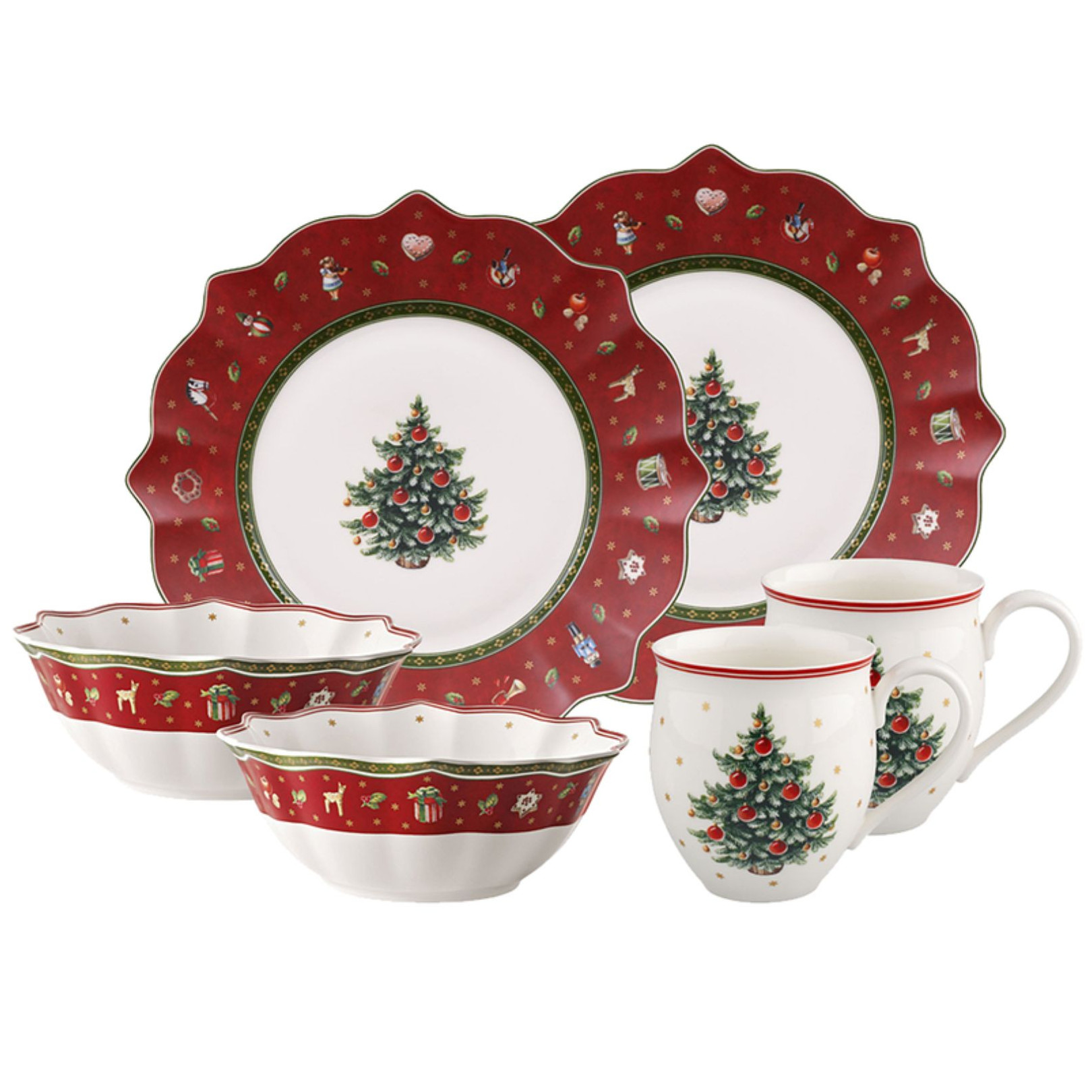 Zestaw śniadaniowy czerwony Toy's Delight Villeroy & Boch