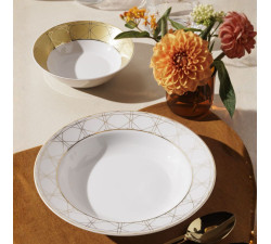 Talerz głęboki 22,5 cm Jenny Solaris H107 White