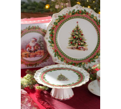 Patera świąteczna 21 cm Christmas Tree Villa Italia