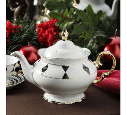 Dzbanek do herbaty Alaska Dama Kier Ćmielów