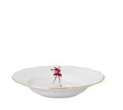 Talerz-głęboki-22.5-Alaska-Circus-Burgund-Ćmielów