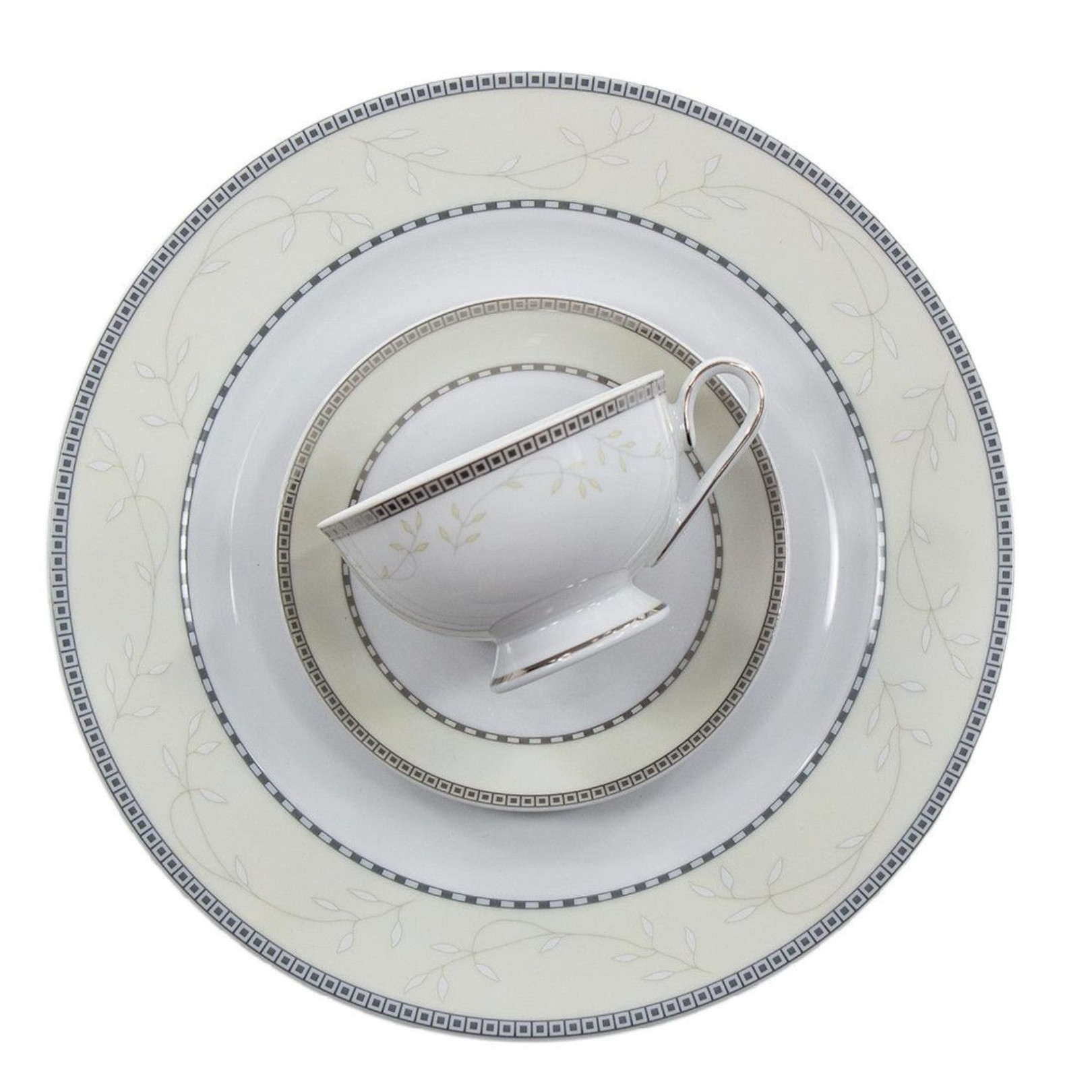 Serwis do herbaty dla 6 os. / 18 el. Astra Marzenie Platynowe Ćmielów