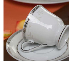 Serwis do kawy dla 6 osób 18 el. Astra Marzenie Platynowe Ćmielów