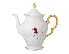 Dzbanek do kawy Alaska Circus Burgund Ćmielów