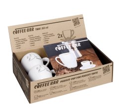 Zestaw 2 filiżanek espresso - Picasso - Gołąbek - Coffee Bar TWO  - Könitz