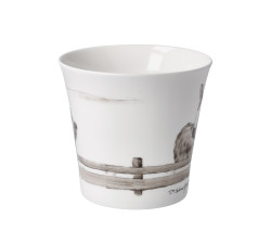 Kubek 9,5 cm P.Schnellhardt- Osiołki – Lively Fellows - Goebel