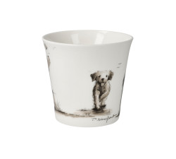 Kubek 9,5 cm P.Schnellhardt- Pieski- Playing buddy - Goebel