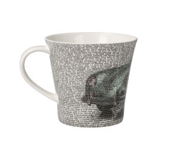 Kubek 9,5 cm Saxa-Porsche 356 Auratium Green - Goebel