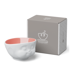 Miska porcelanowa 500 ml - Munching peach inside