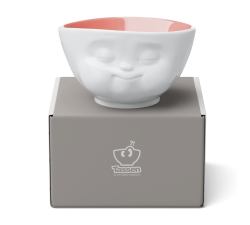 Miska porcelanowa 500 ml - Munching peach inside
