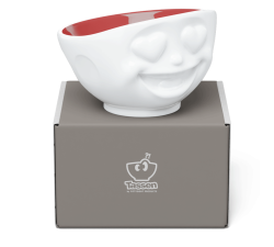 Miska porcelanowa 500 ml - Heartful Ruby inside