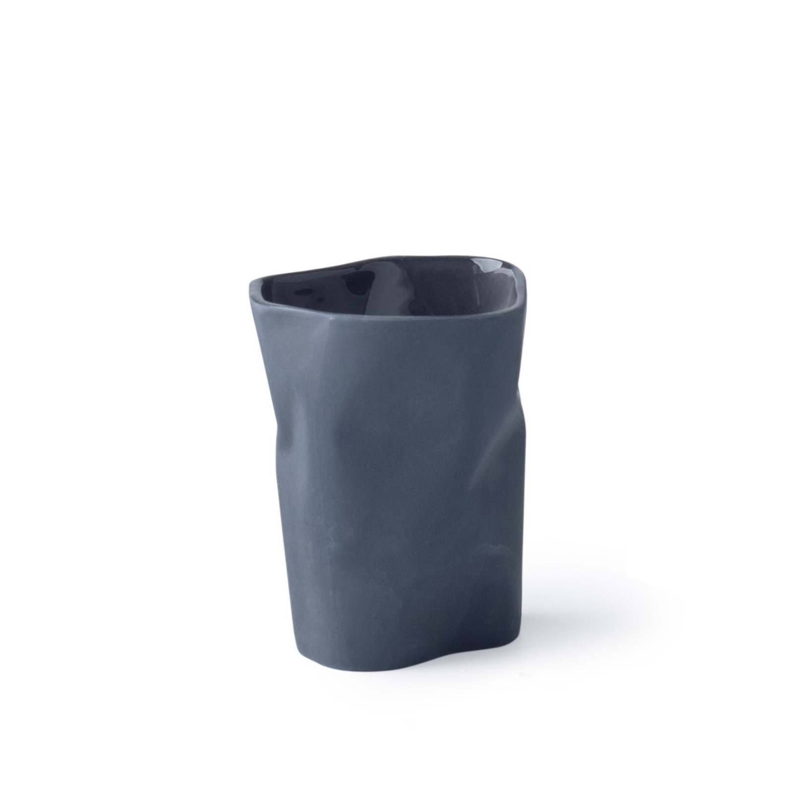 Kubeczek mały Pogięty czarny 110 ml Ćmielów