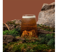 Szklanka Long Drink - Topographic - Hallasan