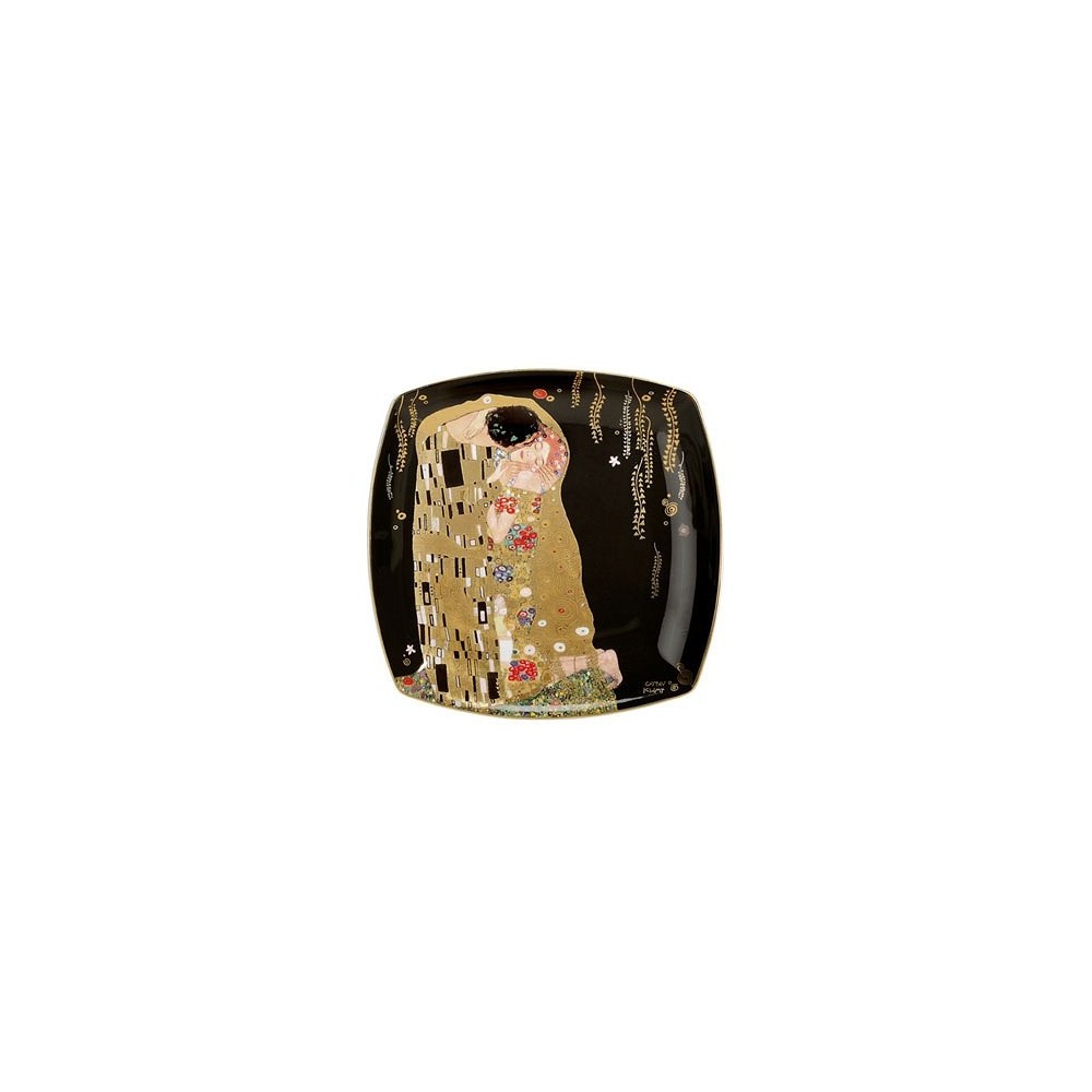 Talerz 21 cm G. Klimt - Pocałunek - Goebel
