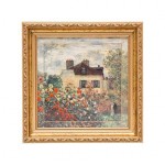 C. Monet - Dom-Artysty-Obraz-na-porcelanie-31,5-x-31,5-cm-Goebel