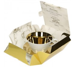 Filiżanka cafe au lait Tric Gold