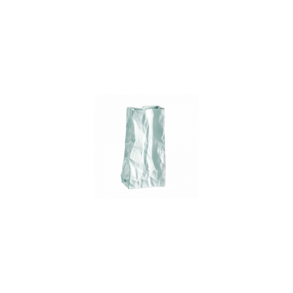 Wazon 22 cm Paper Bag biały