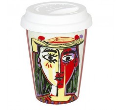 Picasso - Kobieta-w-kapeluszu-kubek-termiczny-Konitz