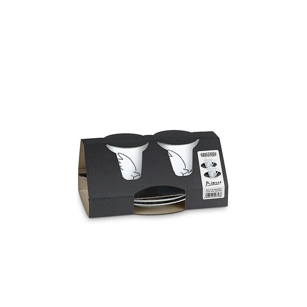 Picasso - Gołąbek - zestaw 2 filiżanek espresso Picasso - Gołąbek - zestaw 2 filiżanek espresso