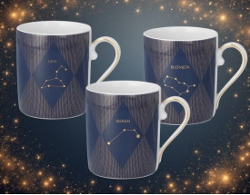 Kubki Jenny Zodiak Ćmielów – porcelana ze znakami zodiaku